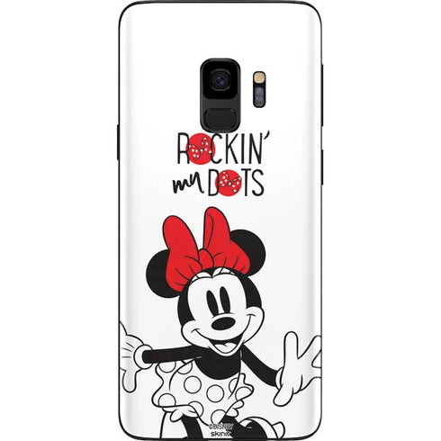 Disney Minnie Mouse Rockin My Dots Galaxy S9 Skin
